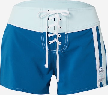 ROXY Пляжные шорты в Синий: спереди