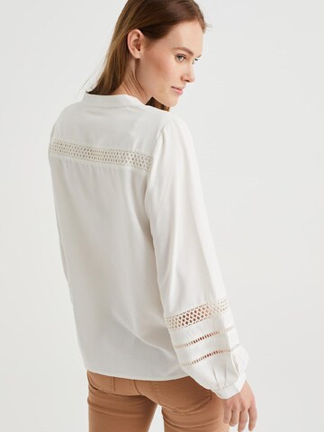 WE Fashion Bluse in Weiß