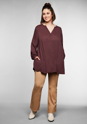 SHEEGO Blouse in Rood