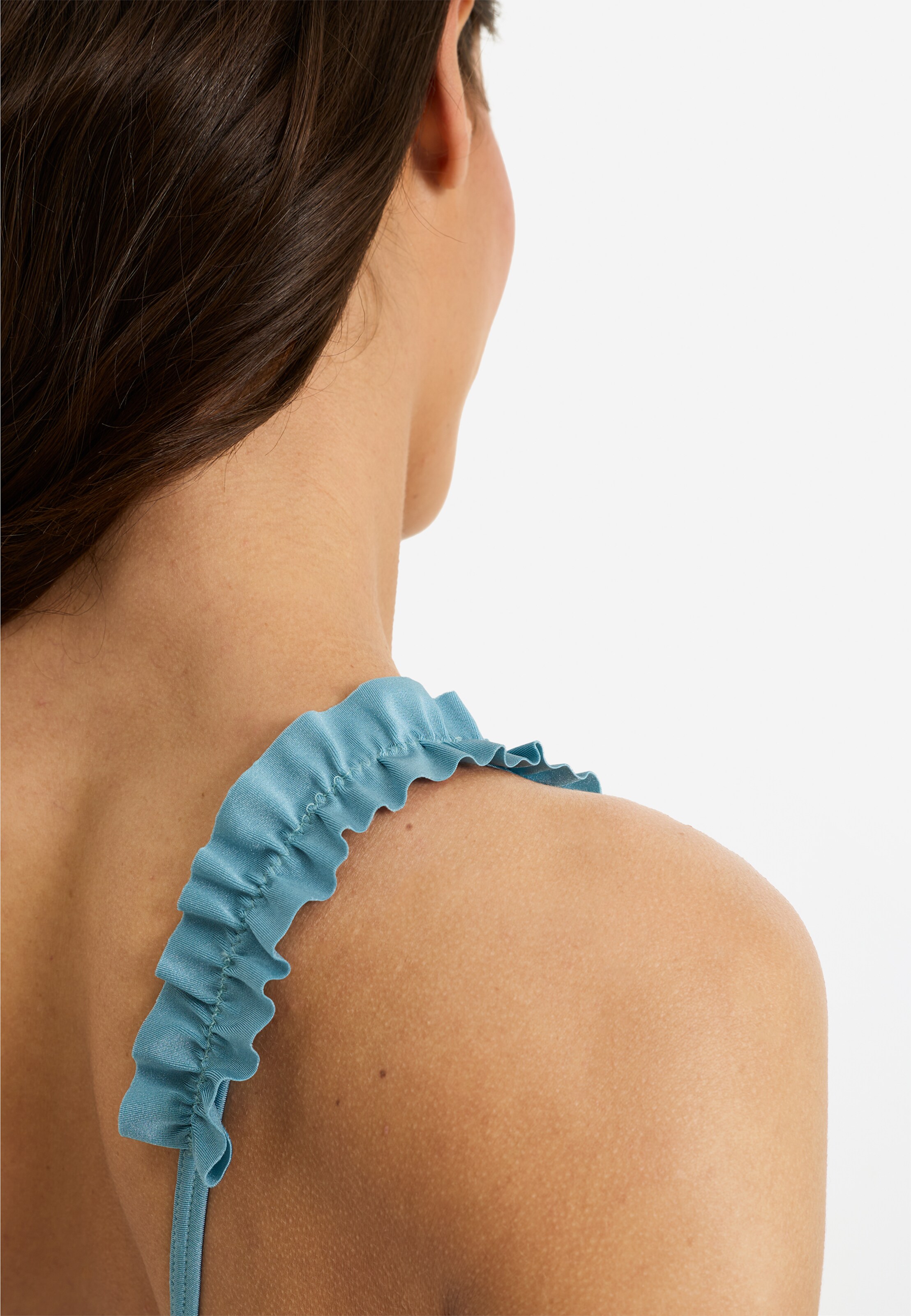 LASCANA Бюстгальтер под футболку Верх бикини в Синий