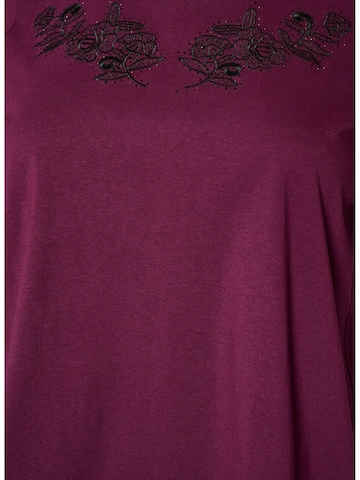 Zizzi Shirt in Lila