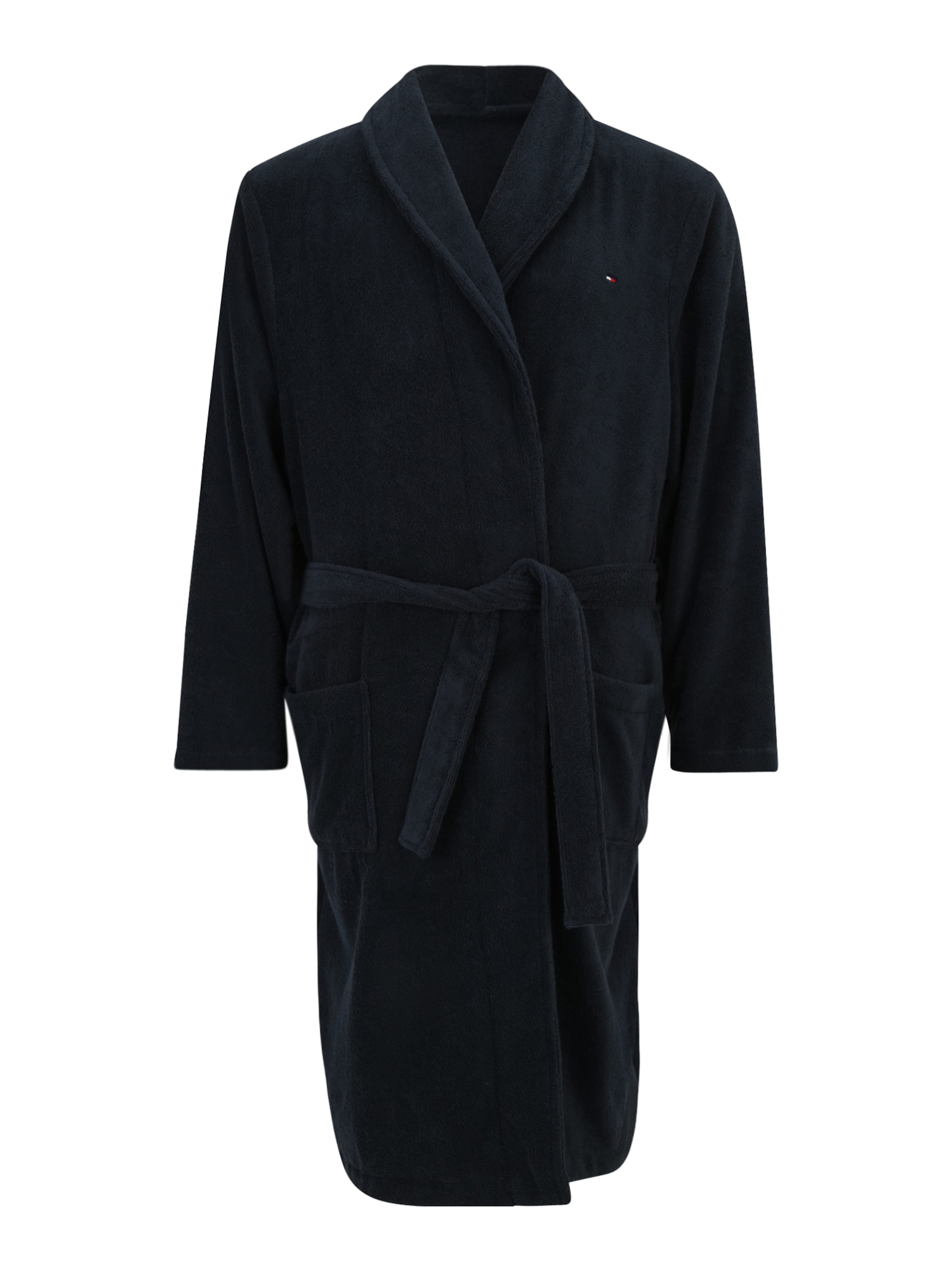 Tommy Hilfiger Underwear Badrock lång i blå: framsida