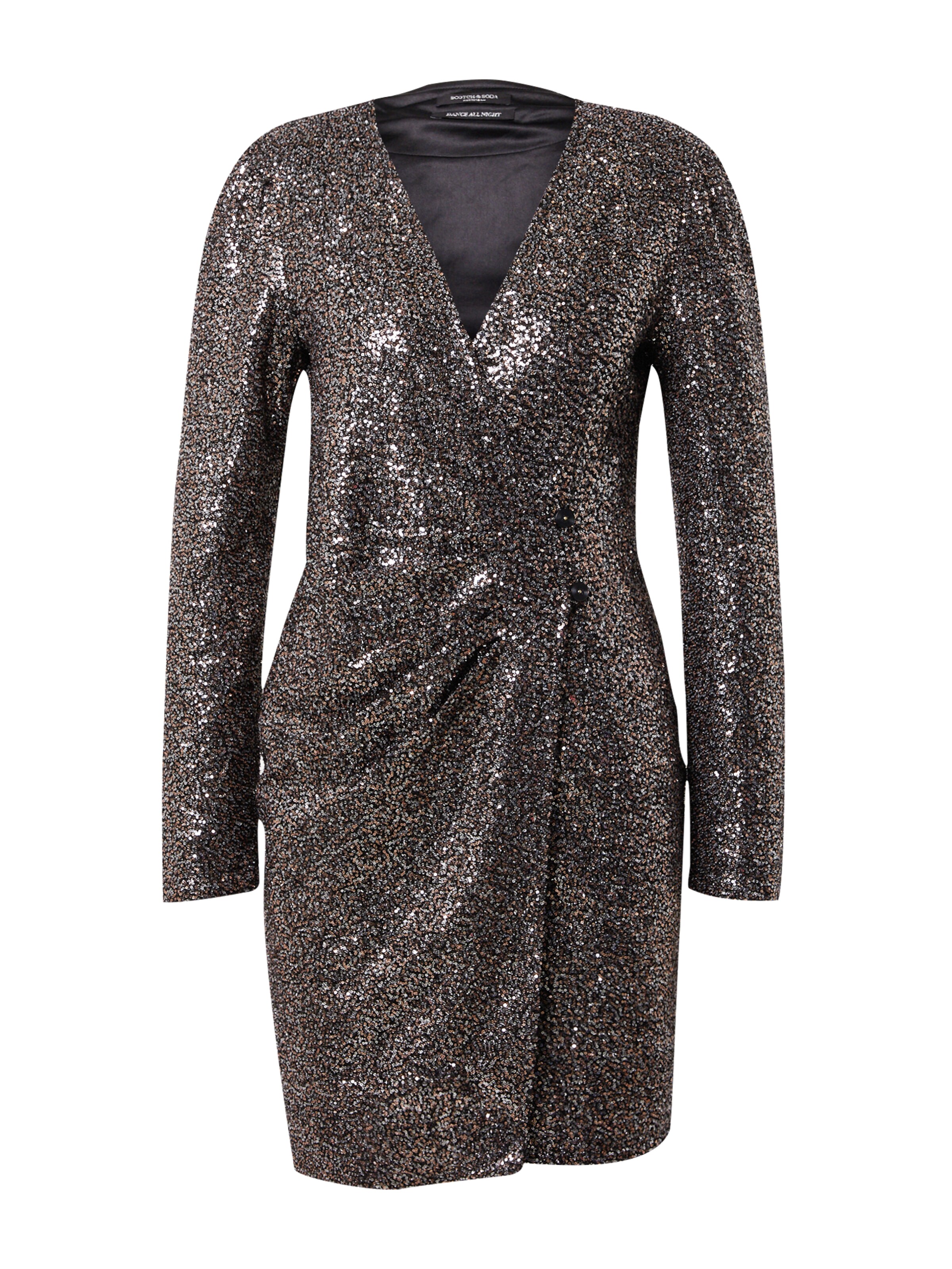 SCOTCH & SODA Kleid in Silber: Vorderseite