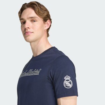 ADIDAS ORIGINALS Shirt 'Real Madrid US' in Blue