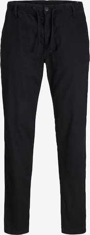 JACK & JONES - Pantalón chino 'JPSTKane' en negro: frente