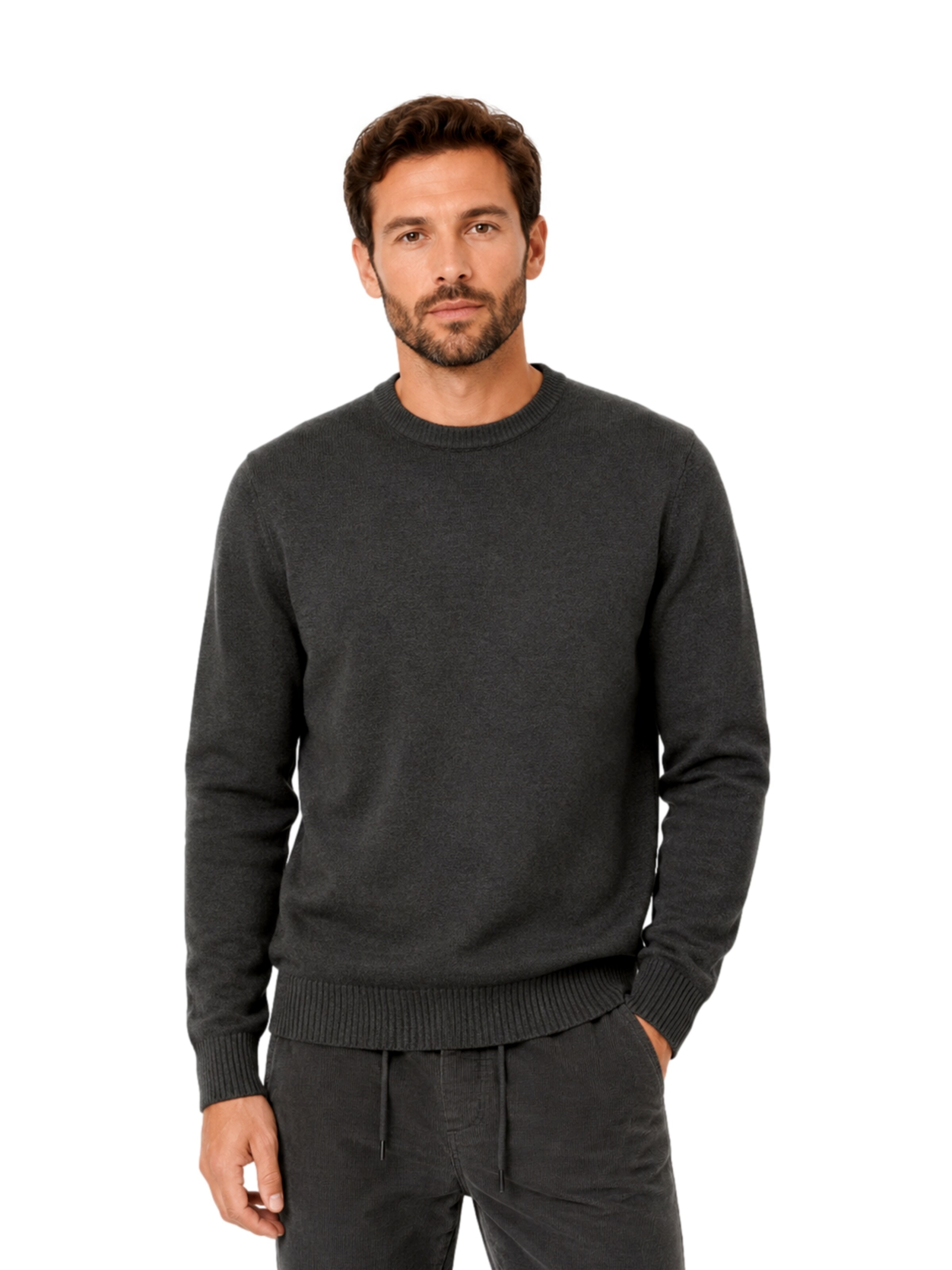 Only & Sons Pullover 'ONSJAMES' in Grau: Vorderseite