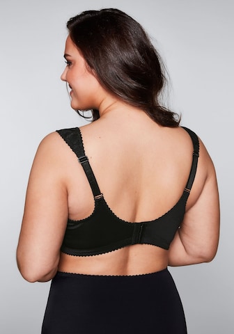 SHEEGO Minimiser Bra in Black