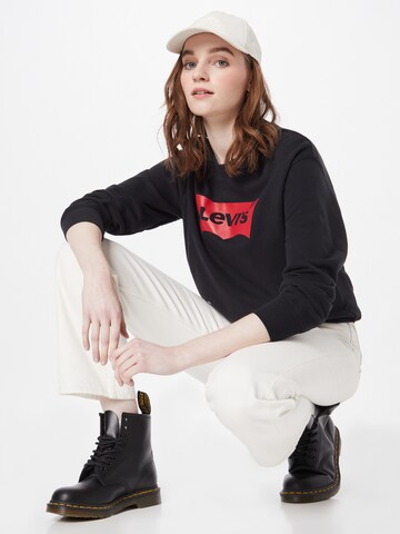 LEVI'S ® Sweatshirt 'Graphic Standard Crew' i svart