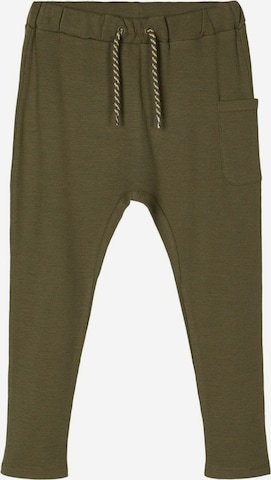 NAME IT Broek 'Thors' in Groen: voorkant