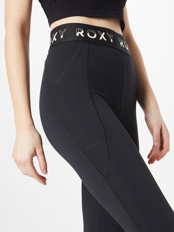 ROXY Skinny Workout Pants in Black