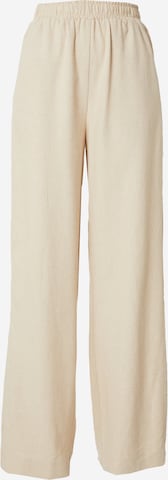 Loosefit Pantalon Y.A.S en beige : devant