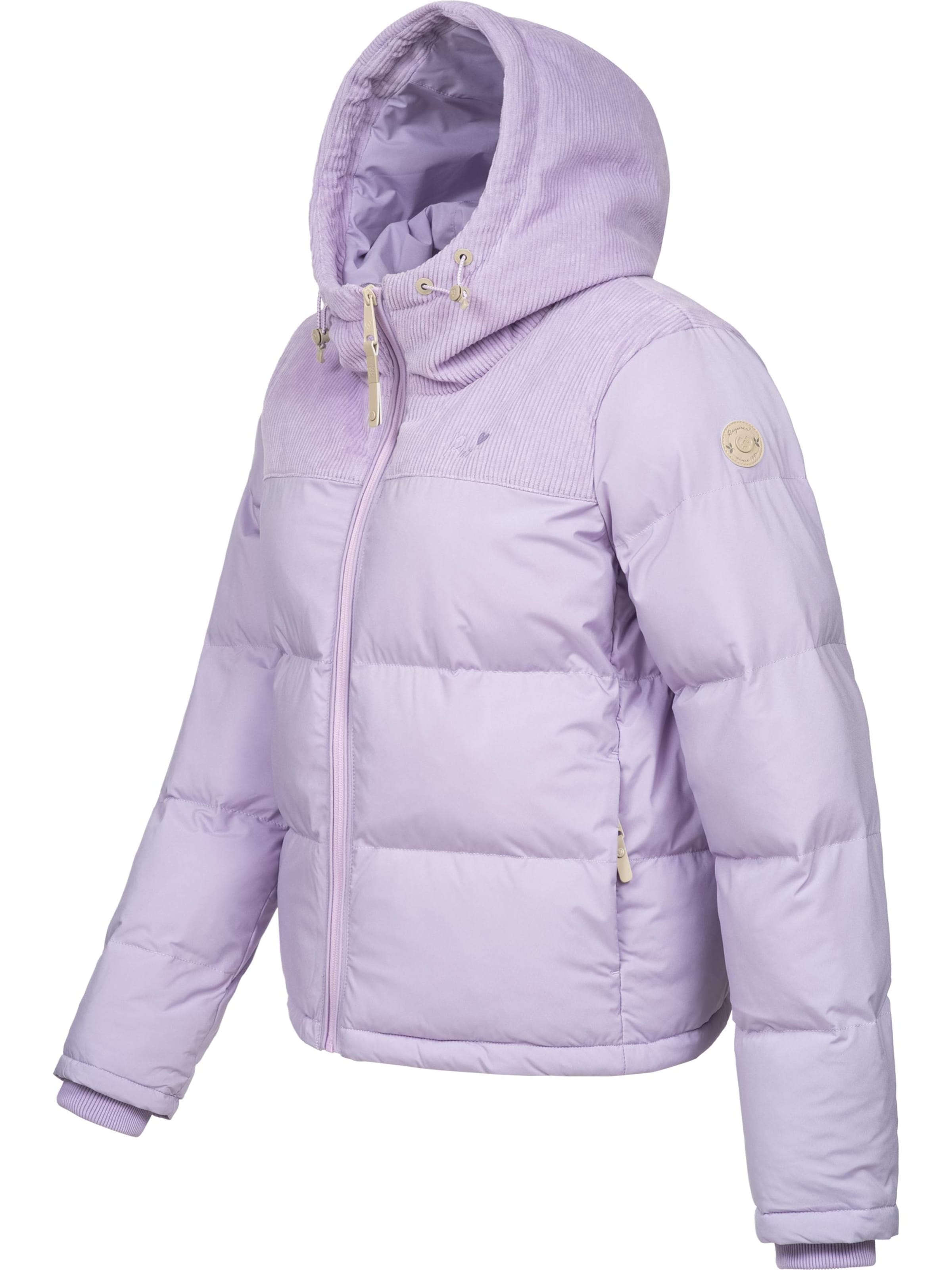 Ragwear Winter Jacket 'Amazze' in Purple