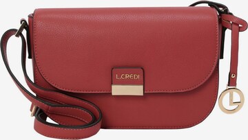 L.CREDI Crossbody Bag 'Janina ' in Red: front