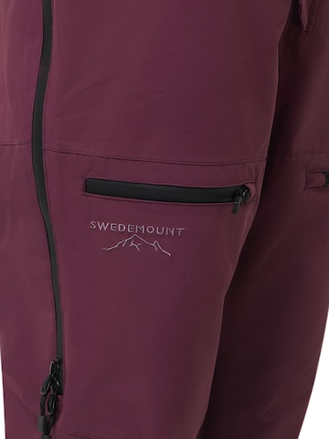 regular Pantaloni sportivi 'Freeride' di SWEDEMOUNT in lilla