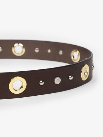 Ceinture 'New Eyelet' Scalpers en marron