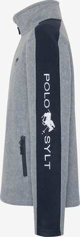 Polo Sylt Fleece Jacket in Grey