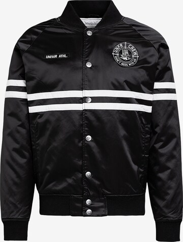 Unfair Athletics Between-Season Jacket in Black: front