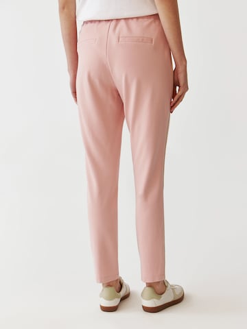 Coupe slim Pantalon 'Lamiko 1' TATUUM en rose