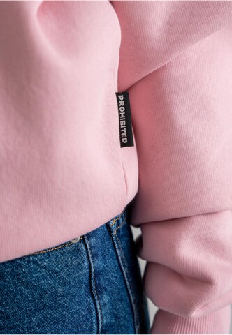 Prohibited Sweatshirt 'Hometown' in Pink