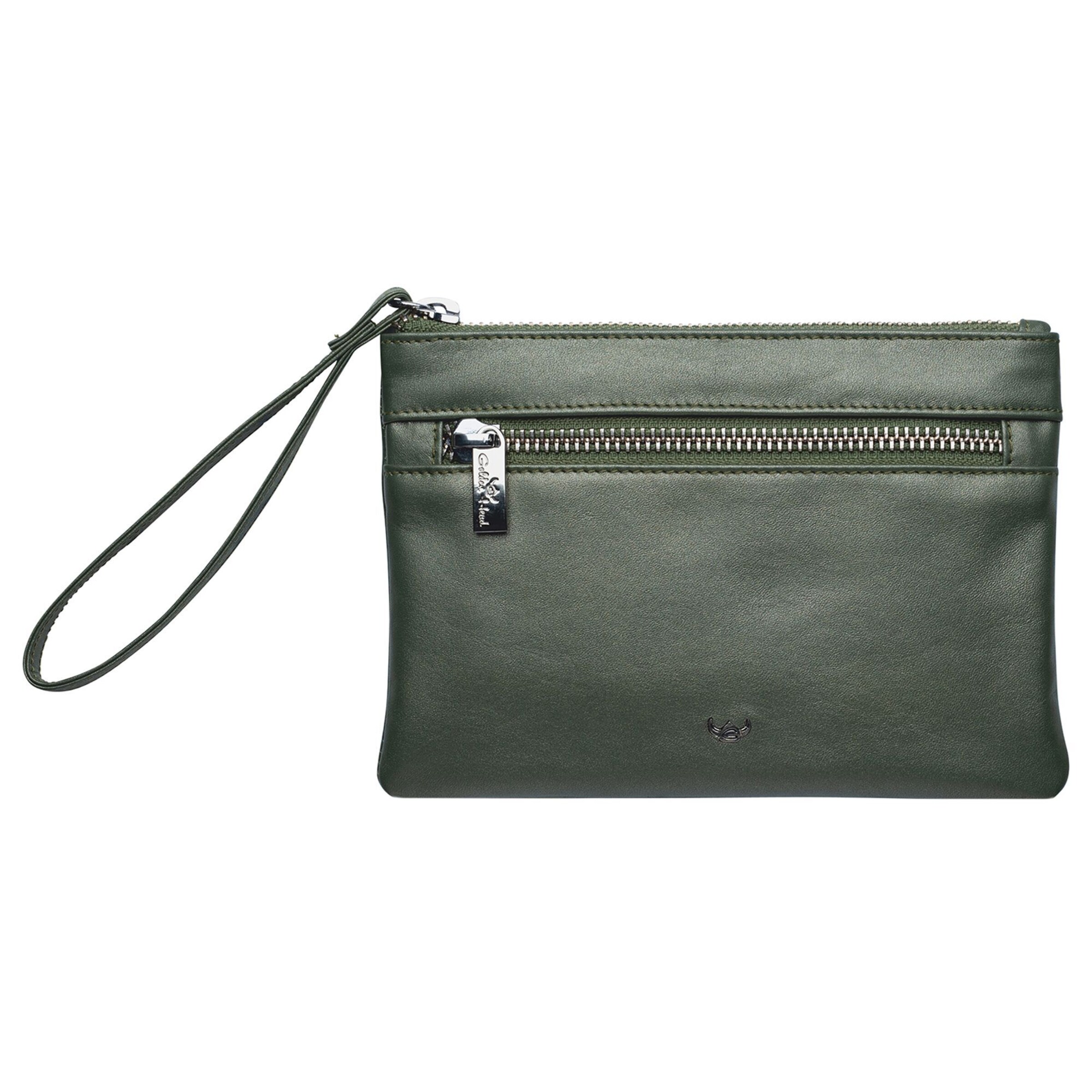 Marsupio 'Valencia' di GOLDEN HEAD in verde: frontale