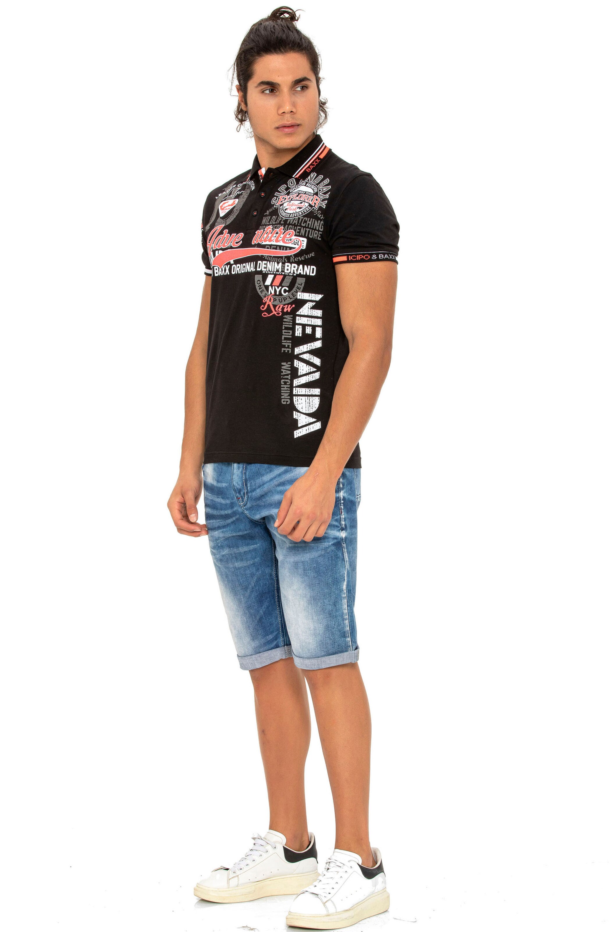 CIPO & BAXX Shirt in Black