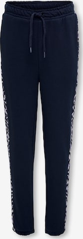 KIDS ONLY Tapered Trousers 'Sunshine' in Blue: front