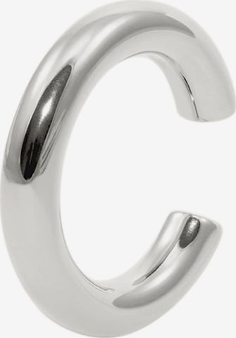 Stilnest Earrings in Silver: front