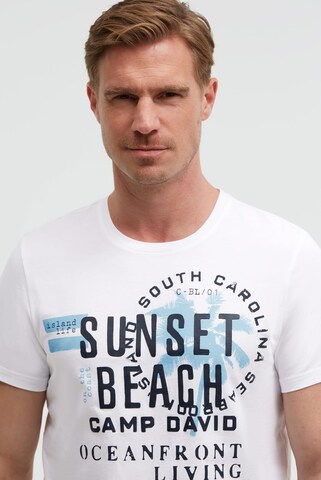 CAMP DAVID Shirt in White