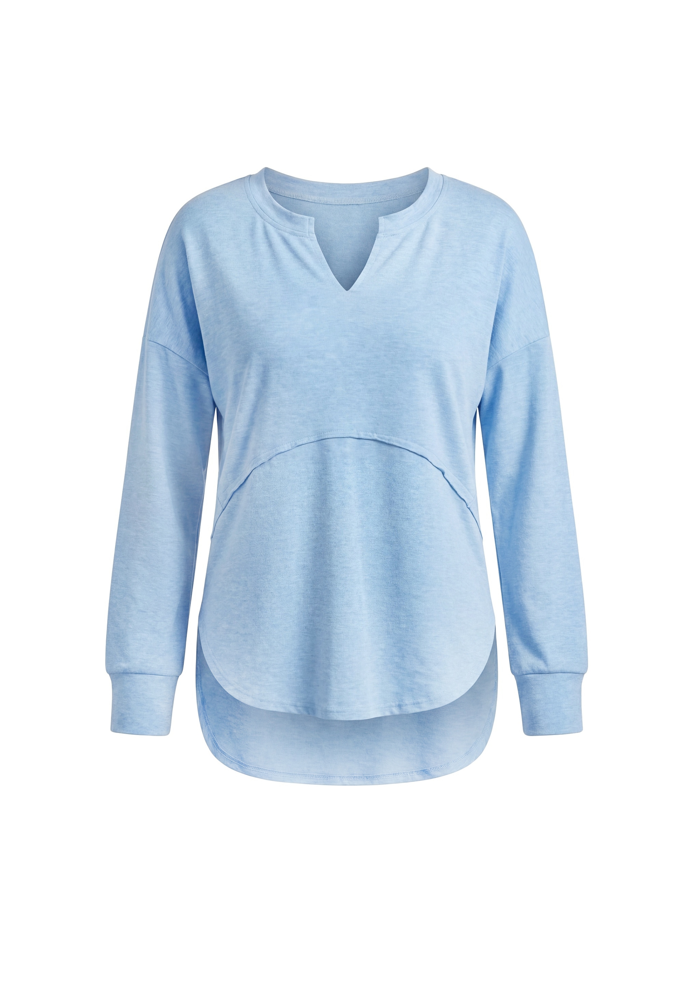 T-shirt usha BLACK LABEL en bleu : devant