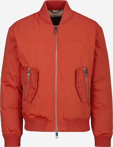 19V69 ITALIA Between-Season Jacket 'Camillo Street' in Orange: front