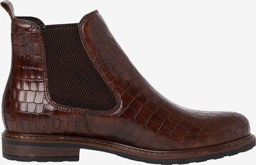 TAMARIS Chelsea Boots in Brown