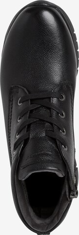 Tamaris Comfort Lace-Up Ankle Boots in Black