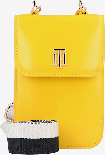 TOMMY HILFIGER Taška cez rameno - tmavomodrá / žltá / biela, Produkt