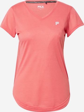 FILA Funkční tričko – červená: přední strana