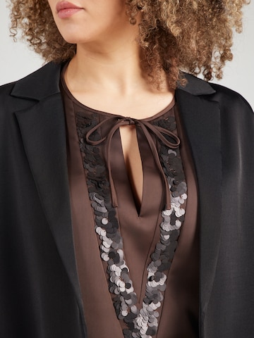 Chemisier 'VETUSTA' Persona by Marina Rinaldi en marron