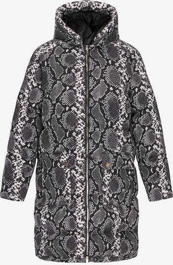 faina Välikausitakki värissä harmaa / musta / valkoinen, Tuotenäkymä