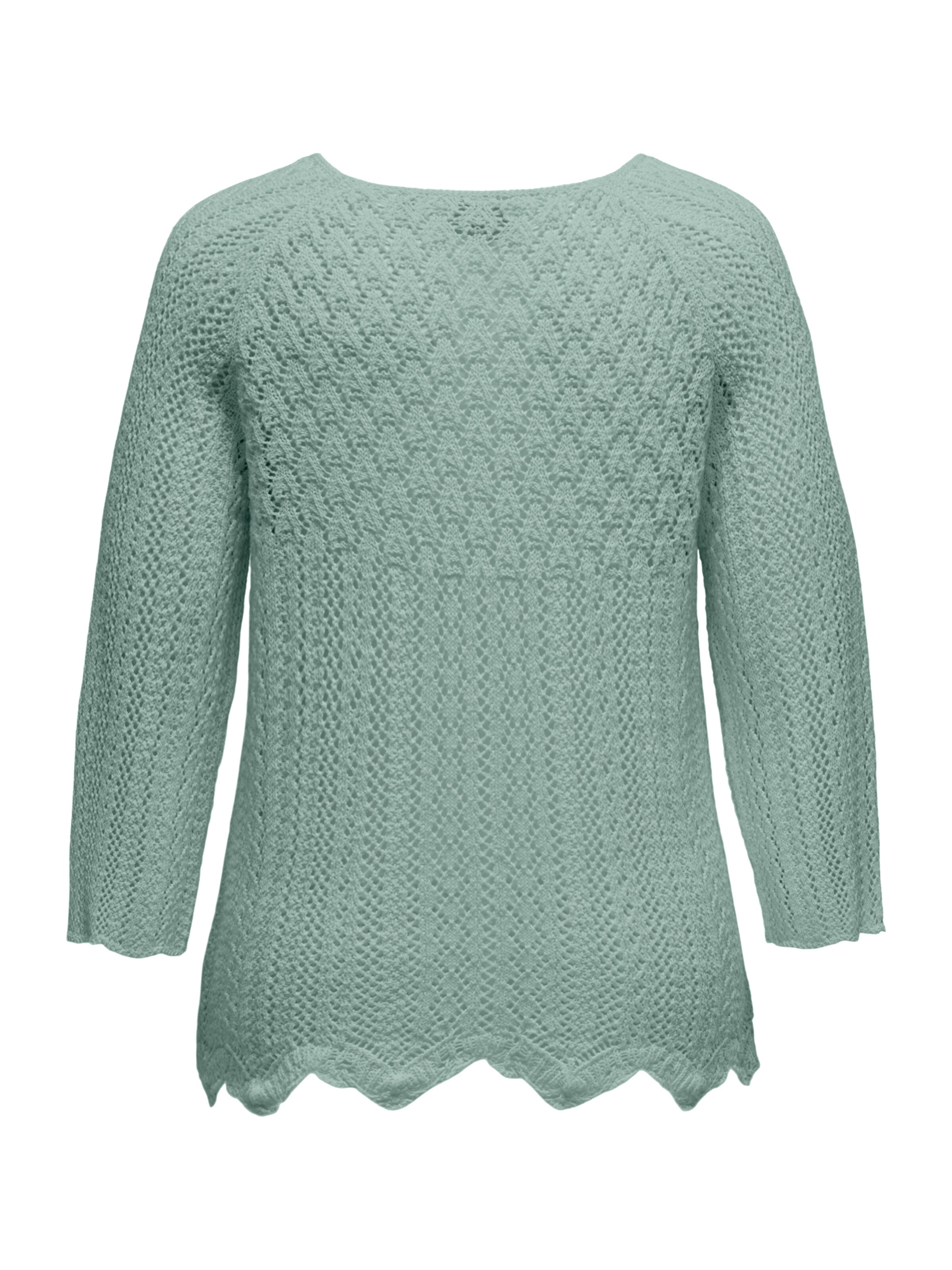 ONLY Carmakoma Sweater 'CARNOLA' in Green