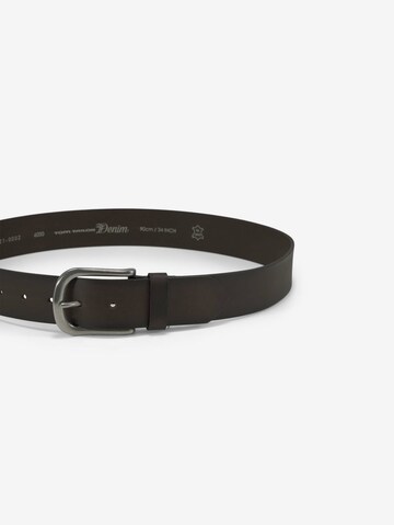 TOM TAILOR DENIM Belt 'Peter' in Brown