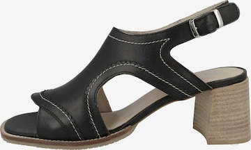 GERRY WEBER Sandale 'Garda' in Schwarz