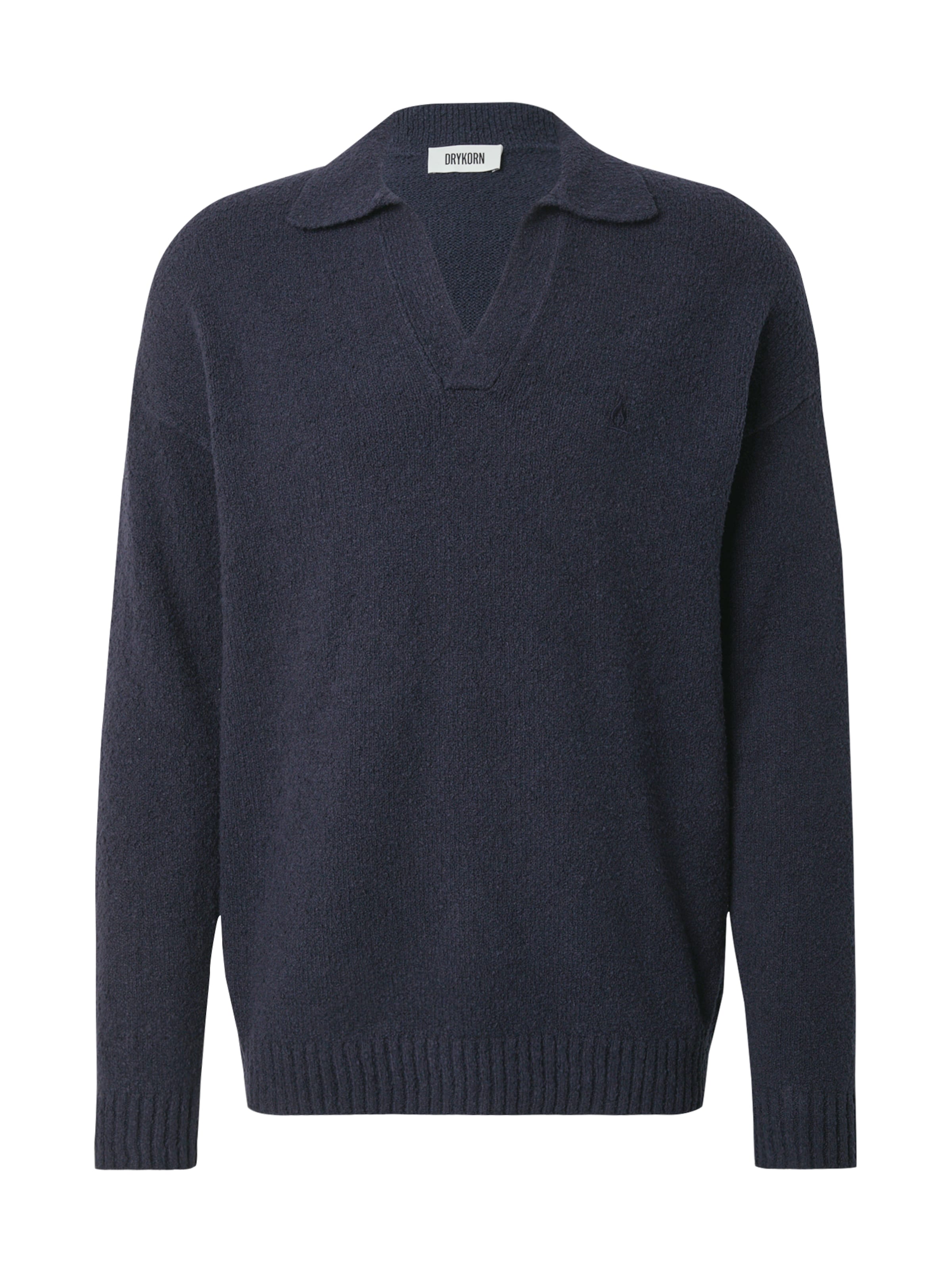 DRYKORN Pullover 'RUSTINO' in Blau: Vorderseite