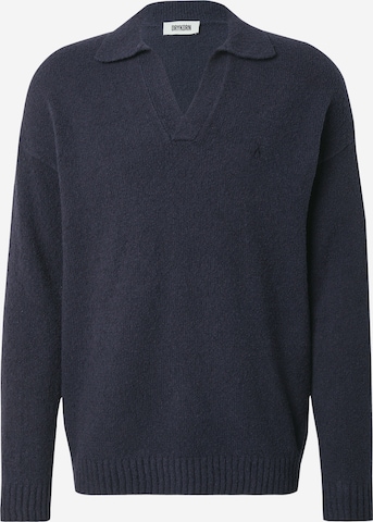 DRYKORN Pullover 'RUSTINO' in Blau: Vorderseite