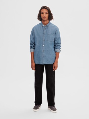 SELECTED HOMME Regular fit Ing 'Rick' - kék