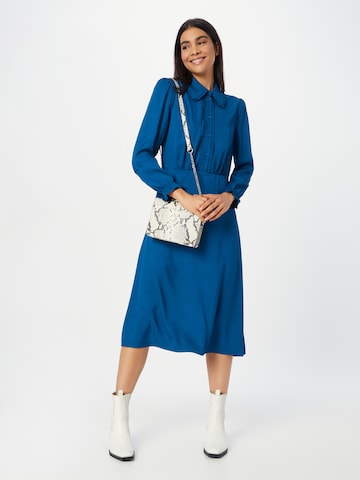 Stefanel Shirt Dress in Blue