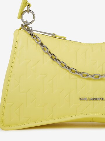 Karl Lagerfeld - Mala de ombro 'Seven' em amarelo