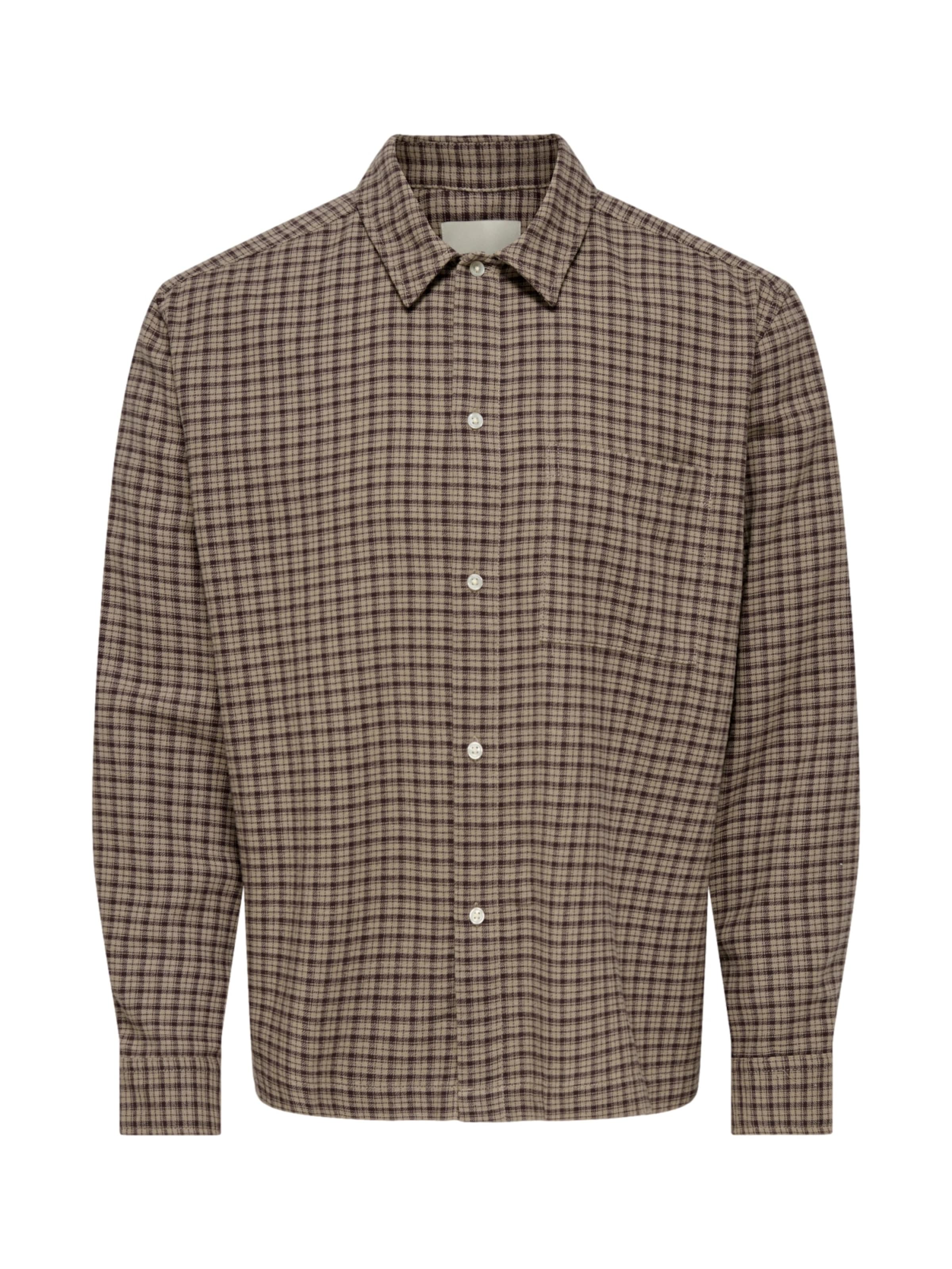 Camicia 'ONSHale' di Only & Sons in marrone: frontale