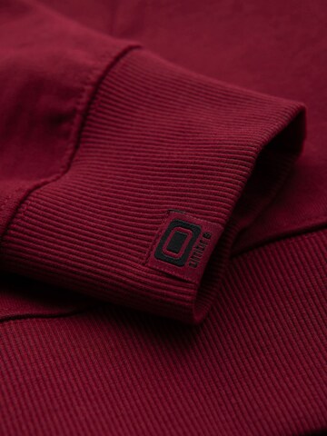 Giacca di felpa di Ombre in rosso
