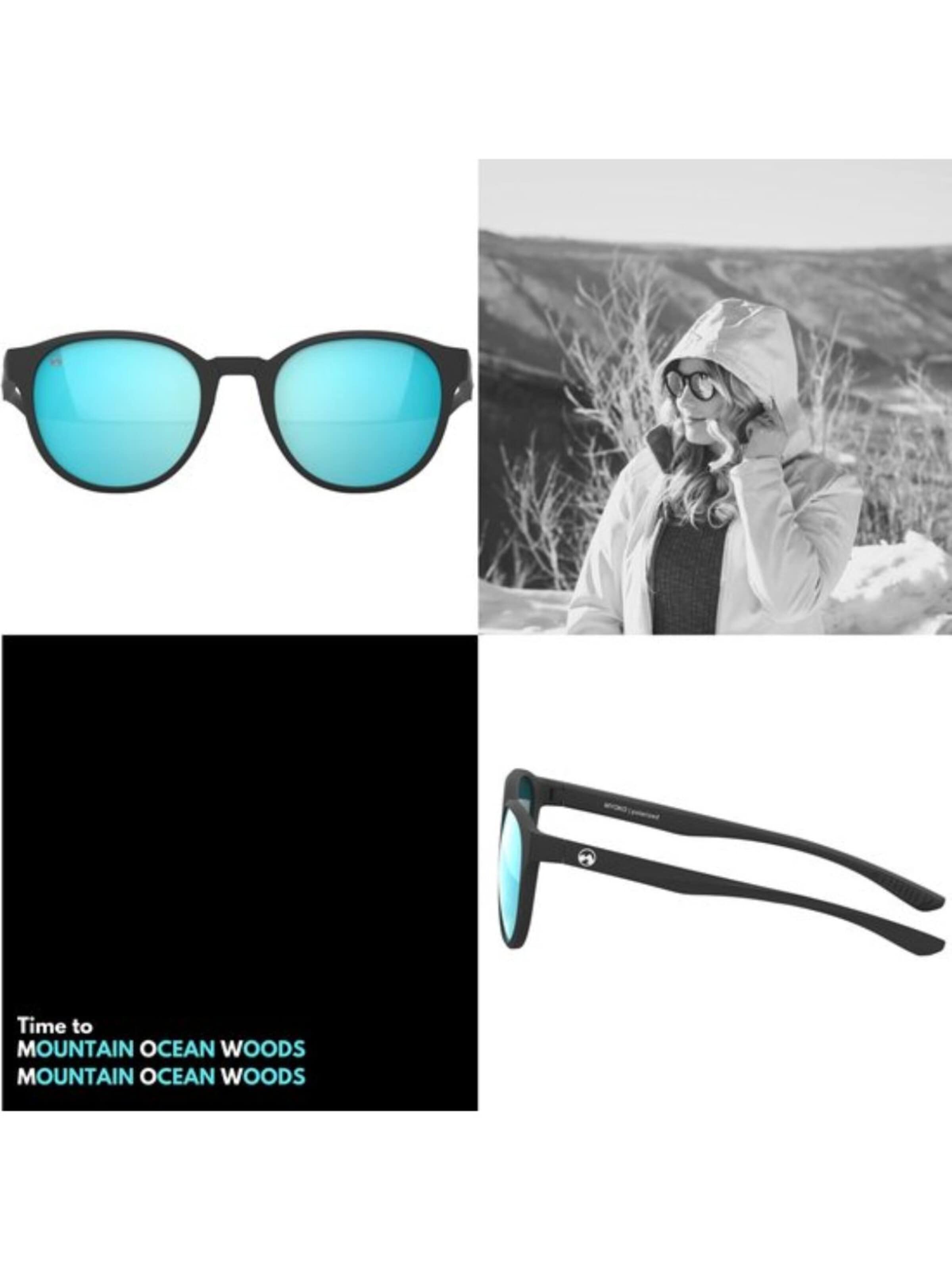 Mowmow Sportsolglasögon 'MowMow Niseko Sunglasses - Polarized - Men - Women' i blå