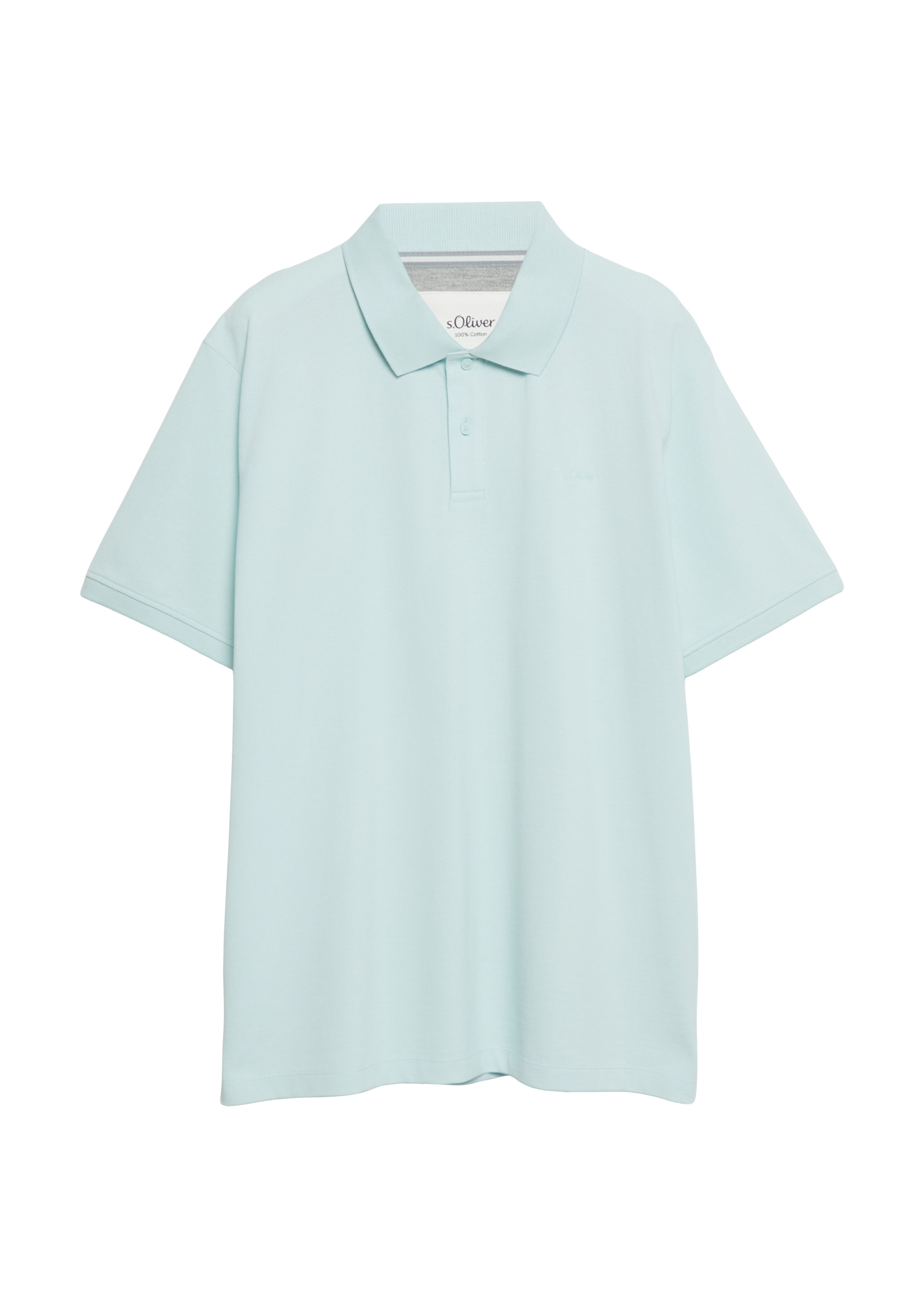 s.Oliver Poloshirt in Grün: Vorderseite