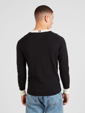 TOMMY HILFIGER Pullover in Schwarz
