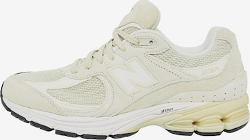Baskets basses '2002' new balance en jaune : devant